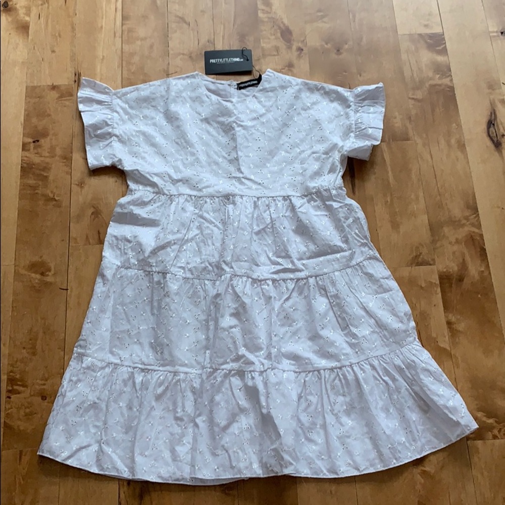 NWT Pretty Little Thing White Dress